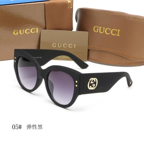 

2020 men designer sunglasses square big frame summer generous style mixed color frame uv protection lens ng k6134, Silver
