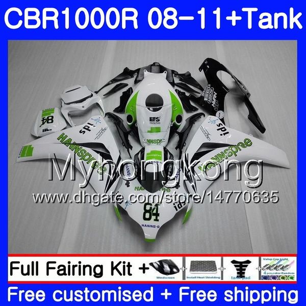 Кузов + бак для HONDA CBR1000 RR CBR 1000 RR 08 09 11 277HM.28 CBR1000RR 08 09 10 11 hannspree акции CBR 1000RR 2008 2009 2010 2011 обтекатели