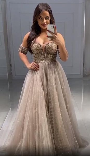 

aso ebi 2020 arabic sparkly evening dresses sweetheart beaded prom dresses elegant formal party second reception gowns zj315, Black;red