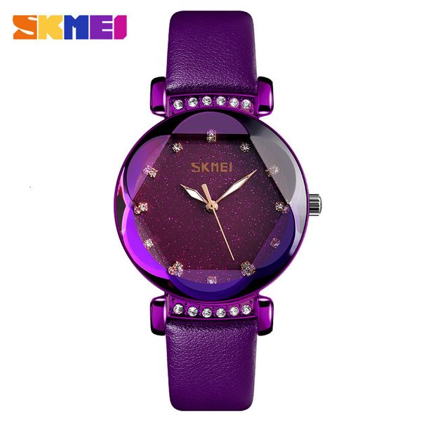 

new skmei fashion casual ladies watch women quartz wristwatches stainless steel wristband waterproof quartz watches reloj mujer 9188, Slivery;brown