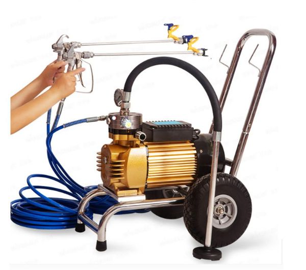 

4500w/22l tools decorate sprayer spraying machine coating machine high pressure sprayer coating paint the wall two guns