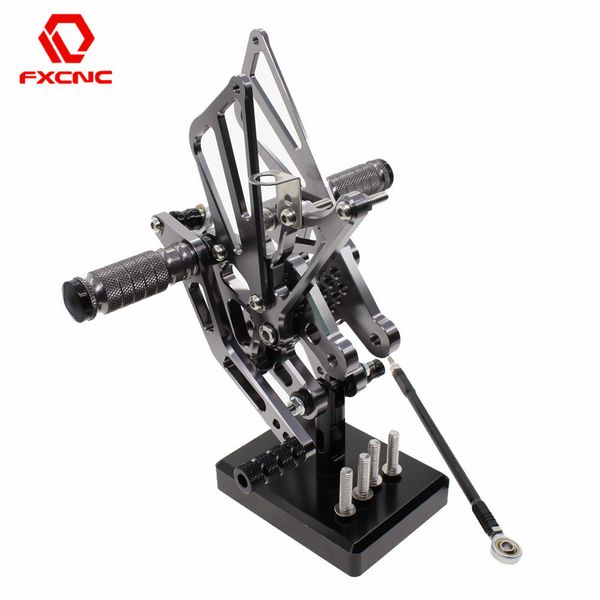 

for gsxr 1000 gsxr1000 k7 k8 aluminum adjustable motorcycle rearsets rear set foot pegs pedal footrest 2007 2008