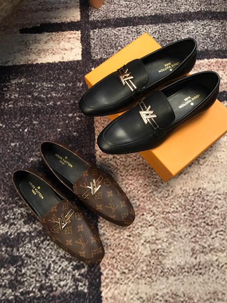 

New french men 039 dre hoe brand leather breathable bu ine wedding party driving men 039 ca ual hoe 40 44 ize