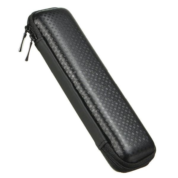 

retro black dot pencil pen case cosmetic pouch pocket brush holder makeup bag