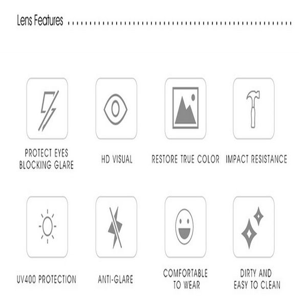 

firewave оки 2020 модне олнезаине оки огон плам женин мђжин rimless wave uv400 о, White