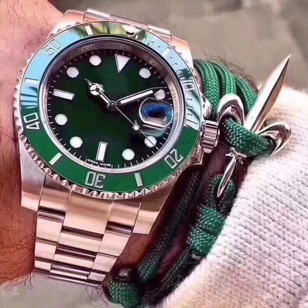 

Luxury men watche ceramic bezel de igner jubilee bracelet mechanical automatic 2813 watch wri twatche montre de luxe