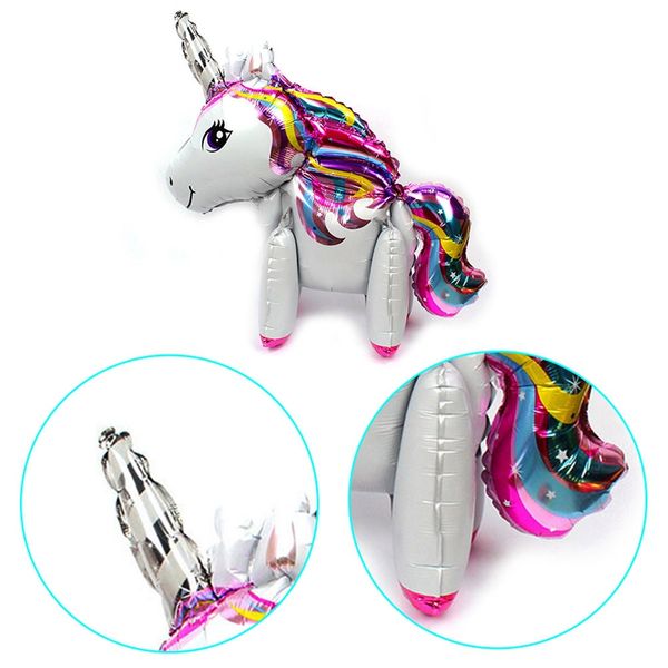 

foil balls toy for kids letter balls cartoon animal dreamful toy for baby shower