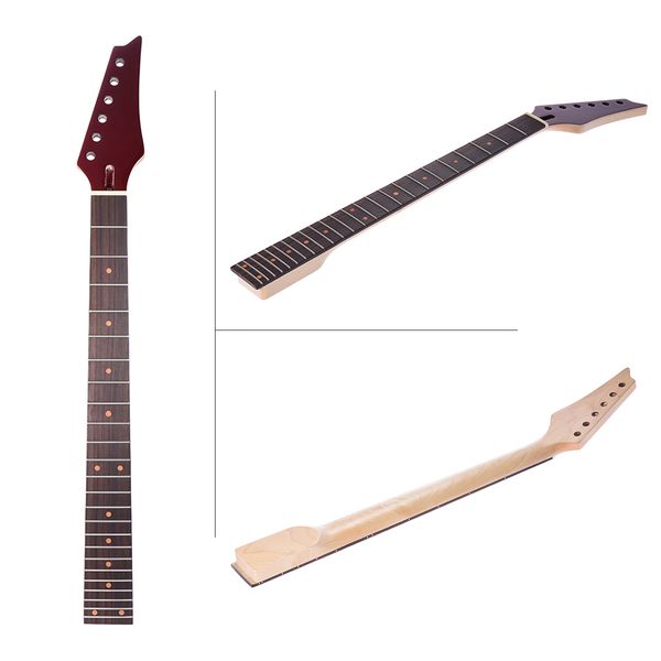 

24 frets guitar neck new replacement maple neck rosewood fretboard fingerboard for electric guitar