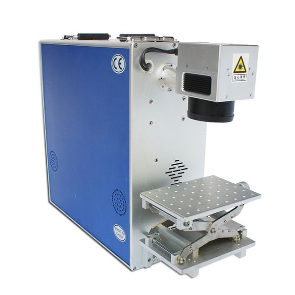 

20w optical fiber graveermachine laser marking and engraving machine portable desklaser printer for ring