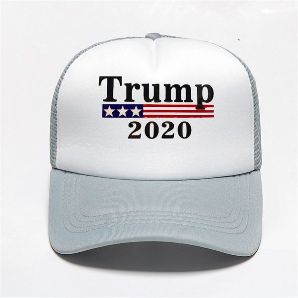 

trump 2020 baseball caps designer keep america great letter hats embroidered washed cloth ball cap outdoor travel beach hat sun visor c72 #9, Blue;gray