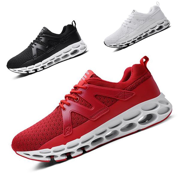 

2019 men's blade designer sneakers mesh breathable trend casual shoes men damping non-slip sport running shoes (7-12