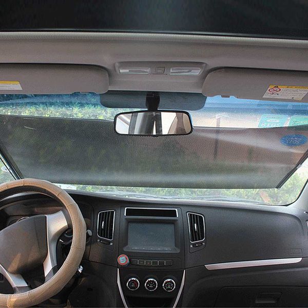 

retractable car windshield visor sun shade auto front rear side window blinds sun shades anti uv sunshades 40x60cm