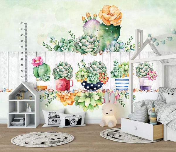 

self-adhesive] 3d succulents 17830 wall paper mural wall print decal murals