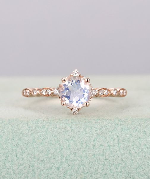 

diamond 24k rose jin yuanxing princess ring au750 woman be engaged propose diamond ring ring, Silver