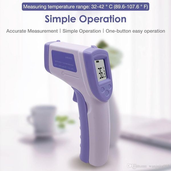 

forehead digital baby thermometer infrared for milk room medical pacifier fever body thermometer non contact baby care