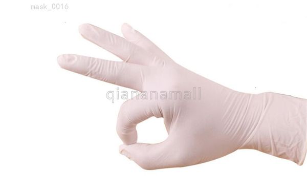 

latex pcs disposable dishwashing kitchen work rubber garden gloves universal for left 100pcs and right hand vo0a j78m