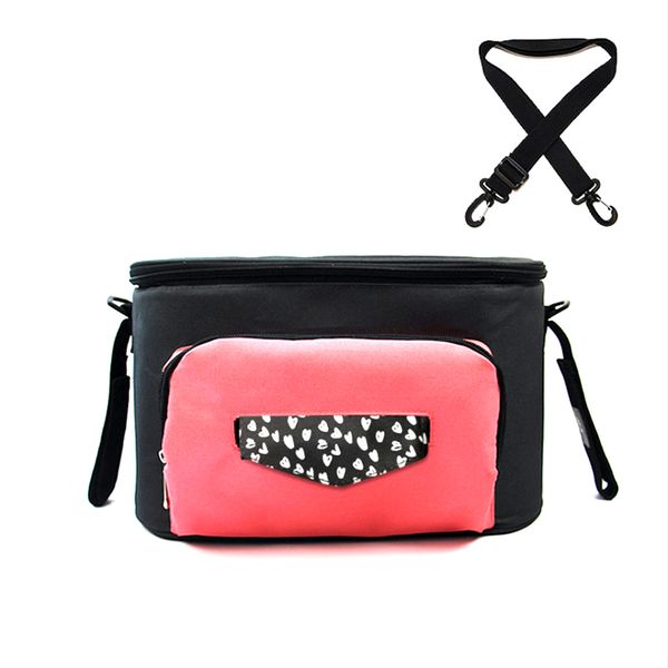 

baby detachable handbag multifunctional with large capacity diaper bag carriage storage bag for pram cart stroller hanging