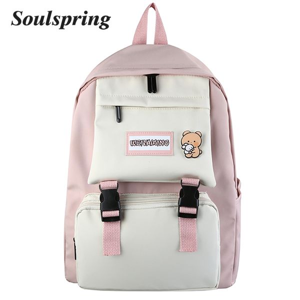 

школьные рюкзаки для подростков девушка мягкой ткани симпатичные ученических сумки девушки рюкзак женский подростковая сумка lady book сумки