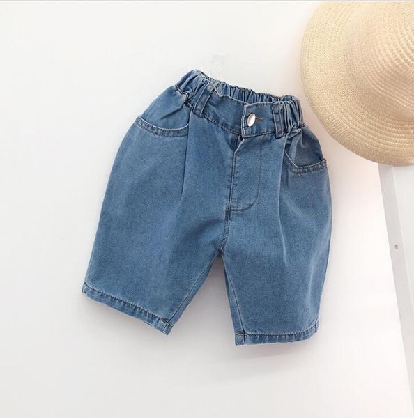 

2020 new girls denim shorts summer fashion girls shorts 1-7t ho517, Black