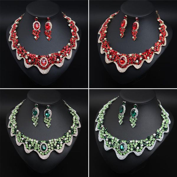 

завление вадебне комплек велиѬн изделий rhinestone кѬиалл лк ожеѬеле е, Silver