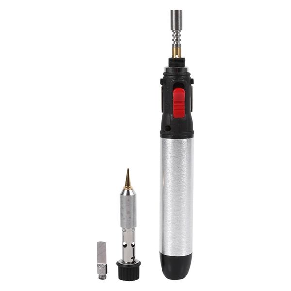 

4 in 1 cordless butane gas soldering iron pen kit temperature adjustable welding torches tool air soldering station