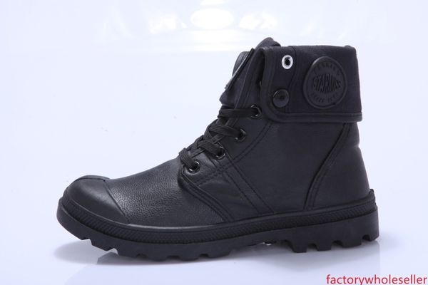 

военные мужчины и женщины прилив shoesfactory прямых продаж новых pu высокого класса пара обуви с толстой подошвой мартин сапоги непромокаем