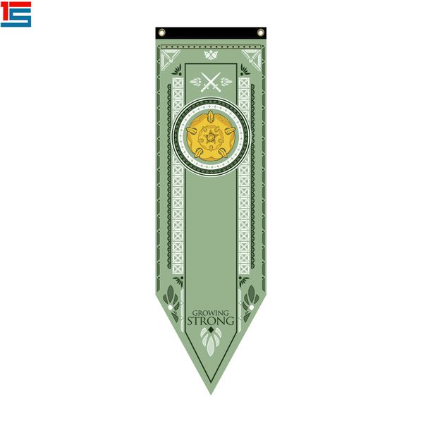 

house tyrell banner game of thrones wolf tournament outdoor banner flag 48*150 custom america usa team soccer college baseball flag