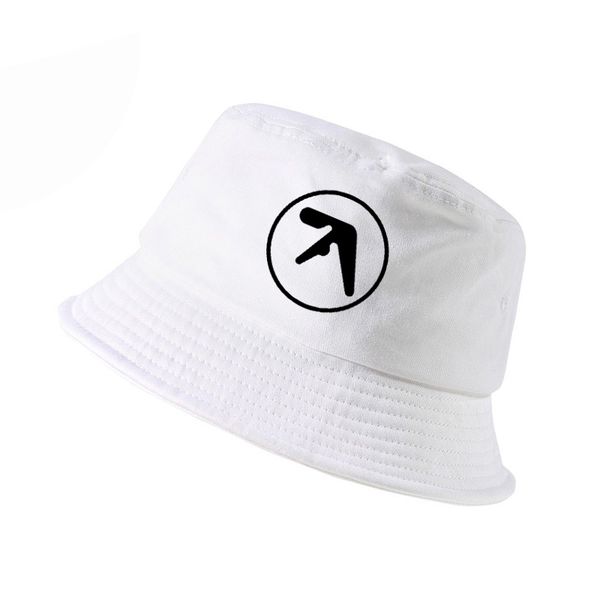 

men and women print aphex twin fisherman hat summer casual popular music band harajuku bucket hat bone feminino