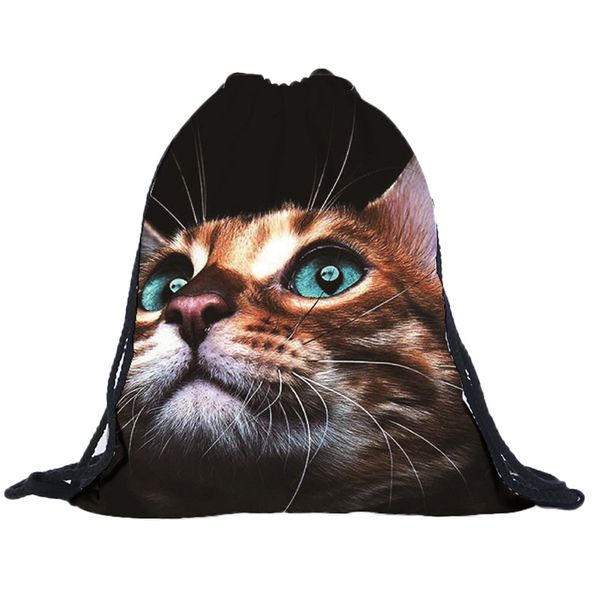 

drawstring backpack bag 3d printing drawstring pouch bag backpack worek plecak sznurek #y2
