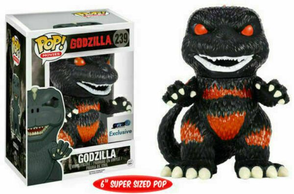 

funko pop # 239 сжигания godzilla gts эксклюзив variant рисунок 6