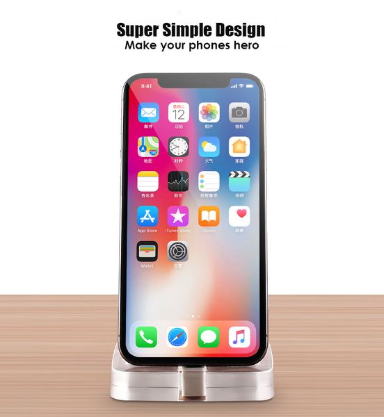 

6pcs mobile phone acrylic security burglar alarm system display base cell phone safe anti-theft device holder with charging function