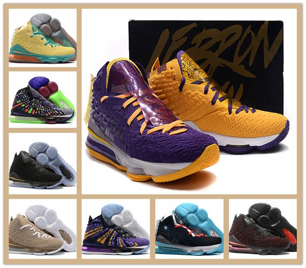 

новый lebron 17 будущее лейкерс свежее бред mens basketball обувь фиолетовый красный бежевый нефрит джеймс 17 баклажаны mens конструктора сп
