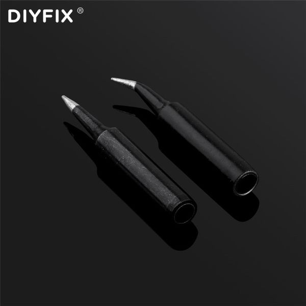 

diyfix lead-soldering iron tips for solder station tools anti-magnetic anti-acid iron tips for bga soldering rework welding