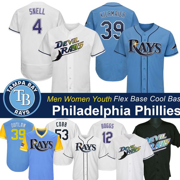 

rays jersey willy adames diaz longoria blake snell tampa bay perez lowe mike zunino wade boggs austin meadows tommy pham baseball jerseys, Blue;black