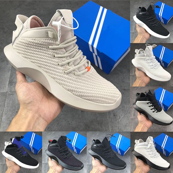 

2019 new eqt support adv primeknit mens running shoes cloud white triple black woman sport shoe ultra designer sneakers trainer size 36-45, White;red