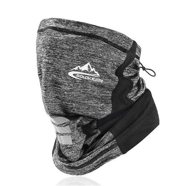 

sports face mask golovejoy xtj10 uv-protection windproof outdoor cycling scarf dustproof, Black