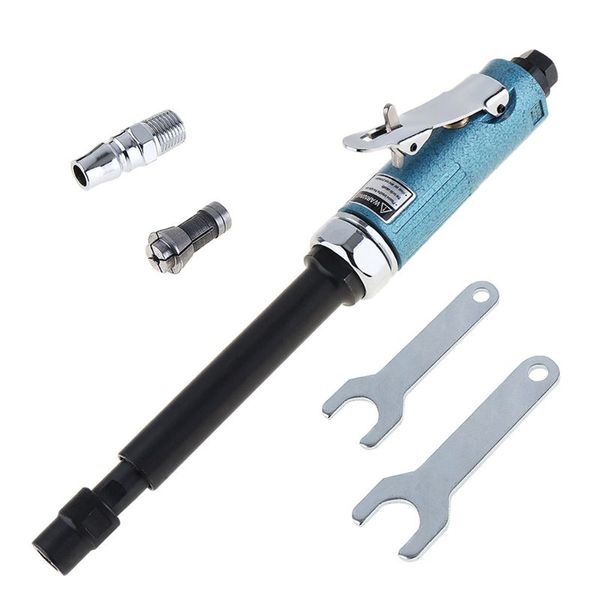 

1/4 inch 25000 rpm extended shaft straight shank pneumatic tools grinding machine air die grinder for engraving tire repair