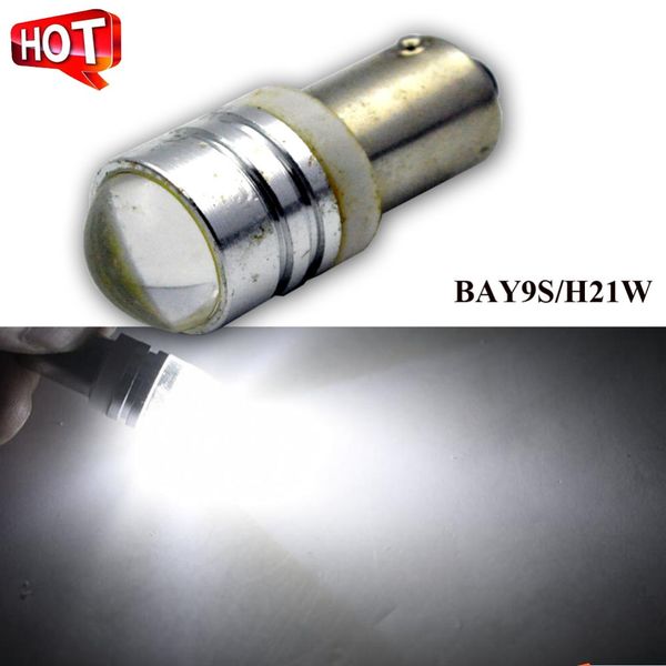 

2x 3w h6w bay9s h21w cob led white car clearance light side marker lamp led wedge light universal 12v rear