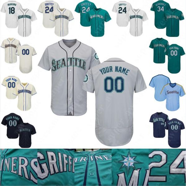 

Seattle Gerson Bautista Chasen Bradford Ricardo Sanchez Justus Sheffield Erik Swanson Matt Carasiti Matt Wisler Mariners Jersey