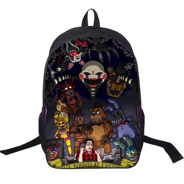 

пять ночей в дизайнер школьные сумки фредди фредди fnaf пять ночей в фредди сумка рюкзак плечо сумки рюкзак