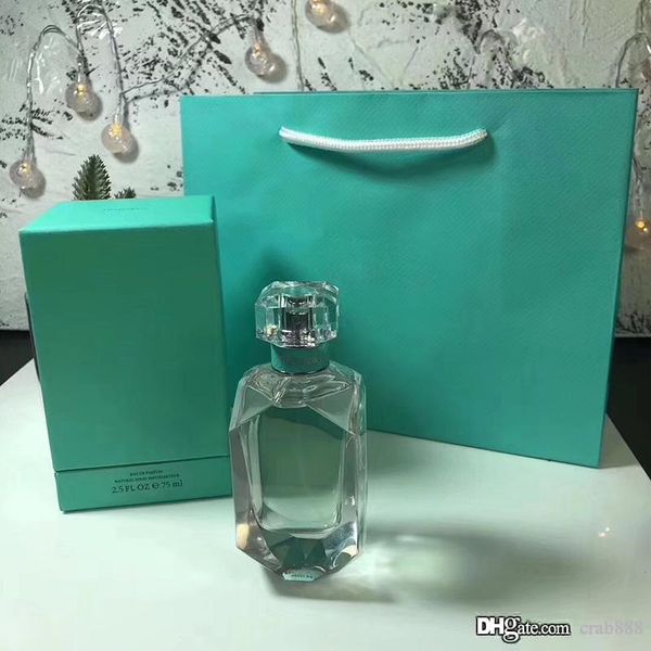 

perfume for women 75ml edp 2.5floz diamond bottle design flower and light frangrance natural spary vaporisateur new in box