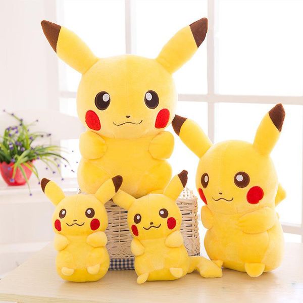 

Be t elling detective pikachu plu h doll 20cm 30cm 35cm pikachu plu h toy cartoon tuffed animal toy oft gift