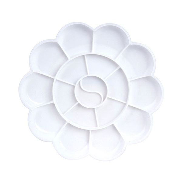 

18 сетка краска tray акварель пластиковые масло краска tray смешивание палитра художник drawing картина поставка инструмента 3.10