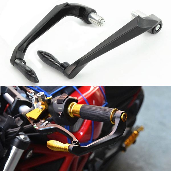 

cnc aluminum motorcycle handlebar brake clutch levers protector guard for yamaha r3 r25 yzf r1 yzf r6 handle bar moto parts bike