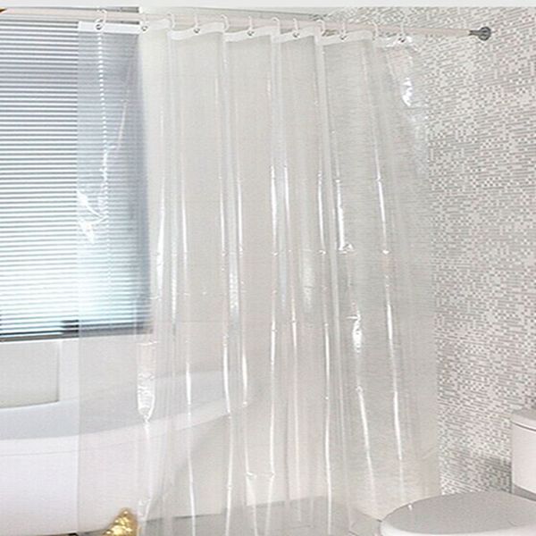 2019 Plastic Shower Bath Liner Clear Curtain For Bathroom