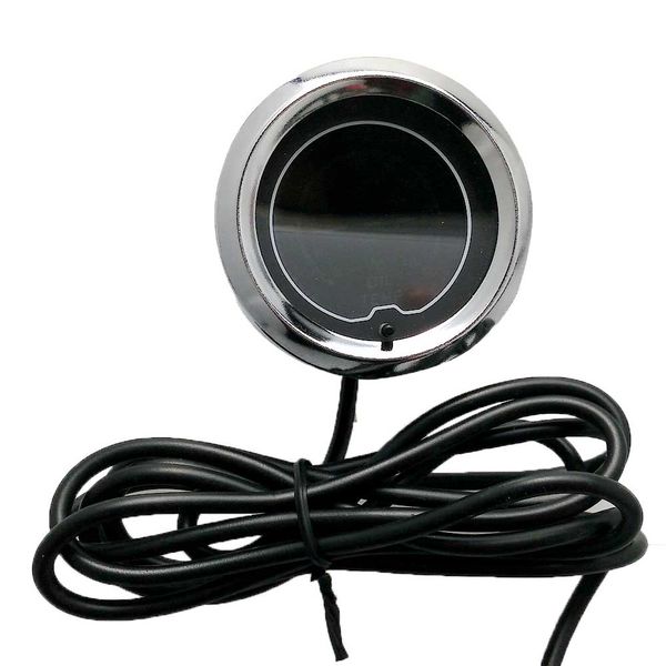 

car modified 2 "52mm 7-color accurate backlight oil temperature table gauges