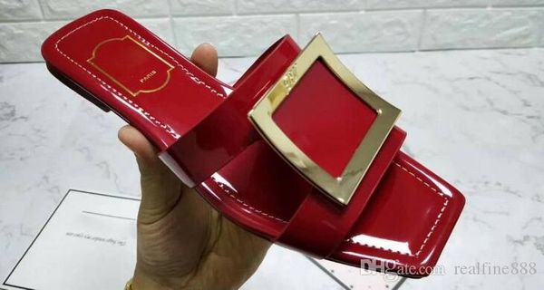 

5a women 6709160 bikiviv mules slippers sandals,leather upper,metal buckle,leather outsole,size 34-42,dhl ing, Black