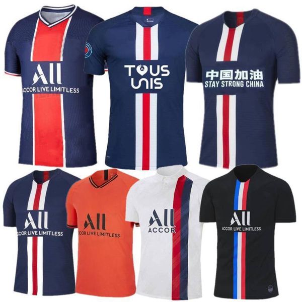 

2020/21 MBAPPE Париж футбол Джерси Tous Unis # 9 Кавани Sarabia Uniform STAY STRONG CHINA ICARDI DI МАРИЯ Choupo Moting четвёртую футбол рубашка