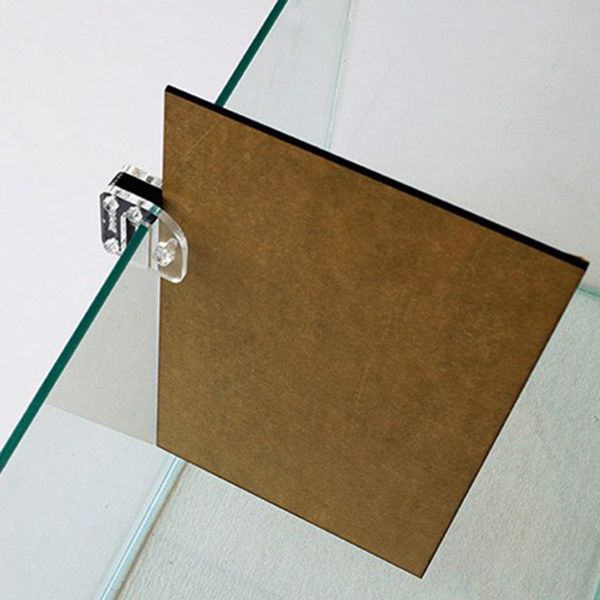 

пластиковый аквариум 5мм стеклянный разделитель лист держатель клип 2шт