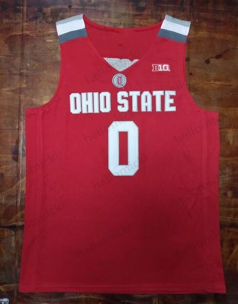 

ohio state buckeyes 0 d'angelo russell 2019 final four jersey basketball stitched mens youth jerseys ing, Black